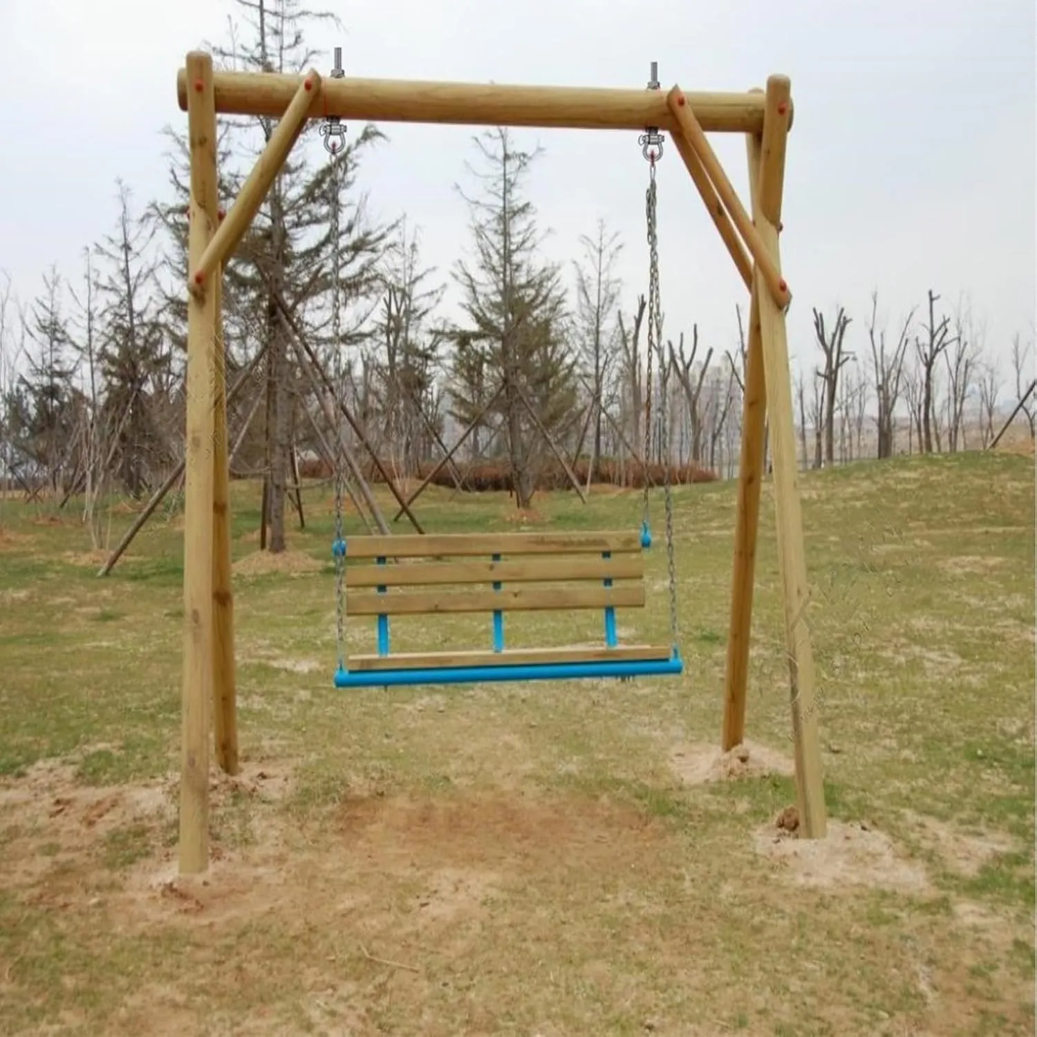 2 Heavy Duty Stainless Steel Swing Hangers with Bearings,Quiet and Smooth Swivel Hooks for Wood and Steel Beam, Ideal for Hanging Hammocks, Yoga Swings, Porch Swing, Sandbag 1500 LB Capacity