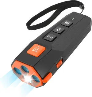 *2025 Ultrasonic Dog Bark Deterrent, Ultrasonic Dog Trainer, Anti Barking Device for Dogs, 4 Working Modes, 25-30 KHZ Safe for Humans and Dogs, Up to 25 Feet Effective Control Range