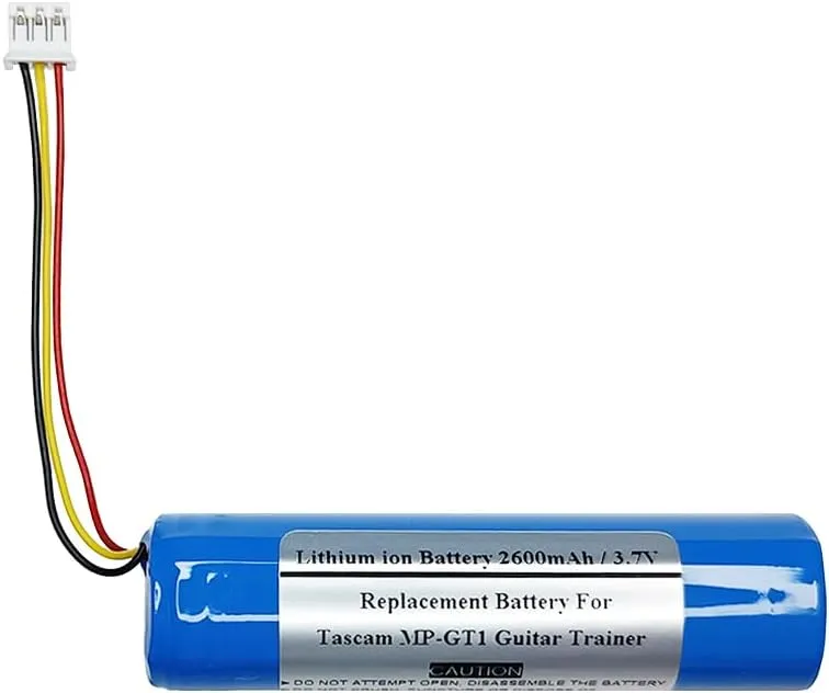 2600mAh 3.7V Replacement Battery Compatible with Tasca m MP-GT1 Portable Memory MP3 Guitar Trainer, BP-L1C-22, E01587110A