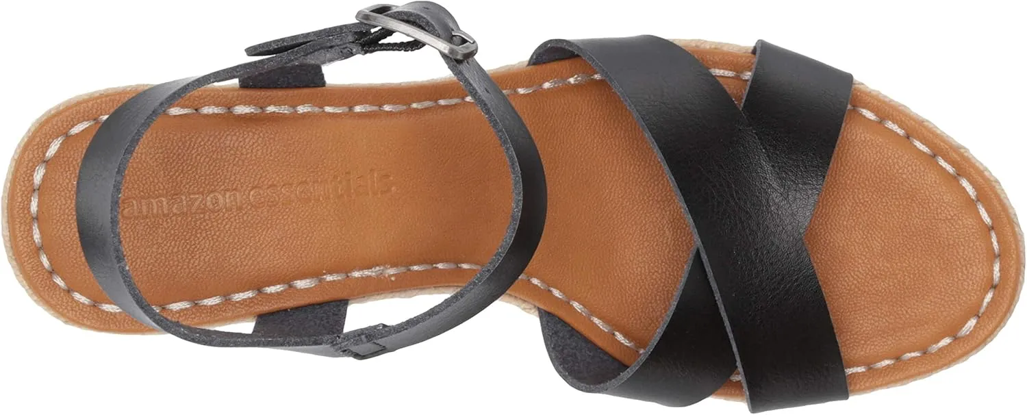Amazon Essentials Women's Espadrille Wedge Sandal