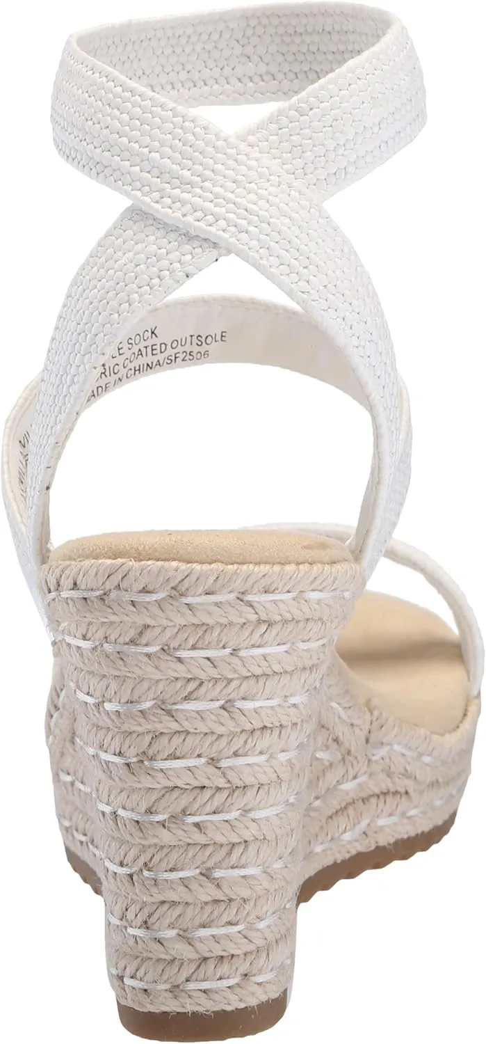 Anne Klein Women's Willa Espadrille Wedge Sandal
