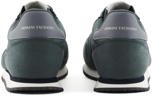 Armani Exchange Men's Retro Trainer Sneaker