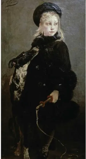 ArtDirect Little Animal Trainer 19x36 Extra Large Unframed Art Print Poster Ready for Framing by Clarin, Georges Jules Victor