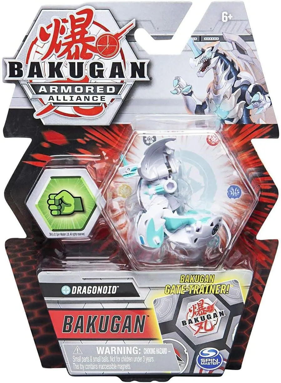 Bakugan Armored Alliance Core 2-inch Collectible Transforming Figure Dragonoid (Haos Faction)