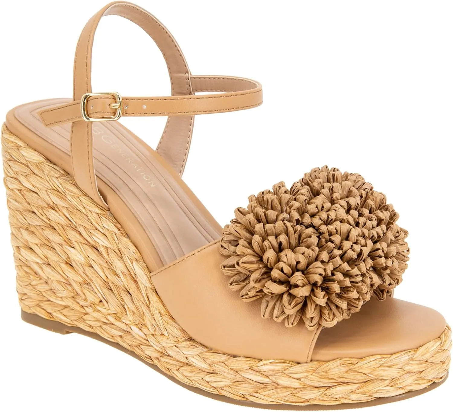 BCBGeneration Women's Erika Espadrille Wedge Sandal