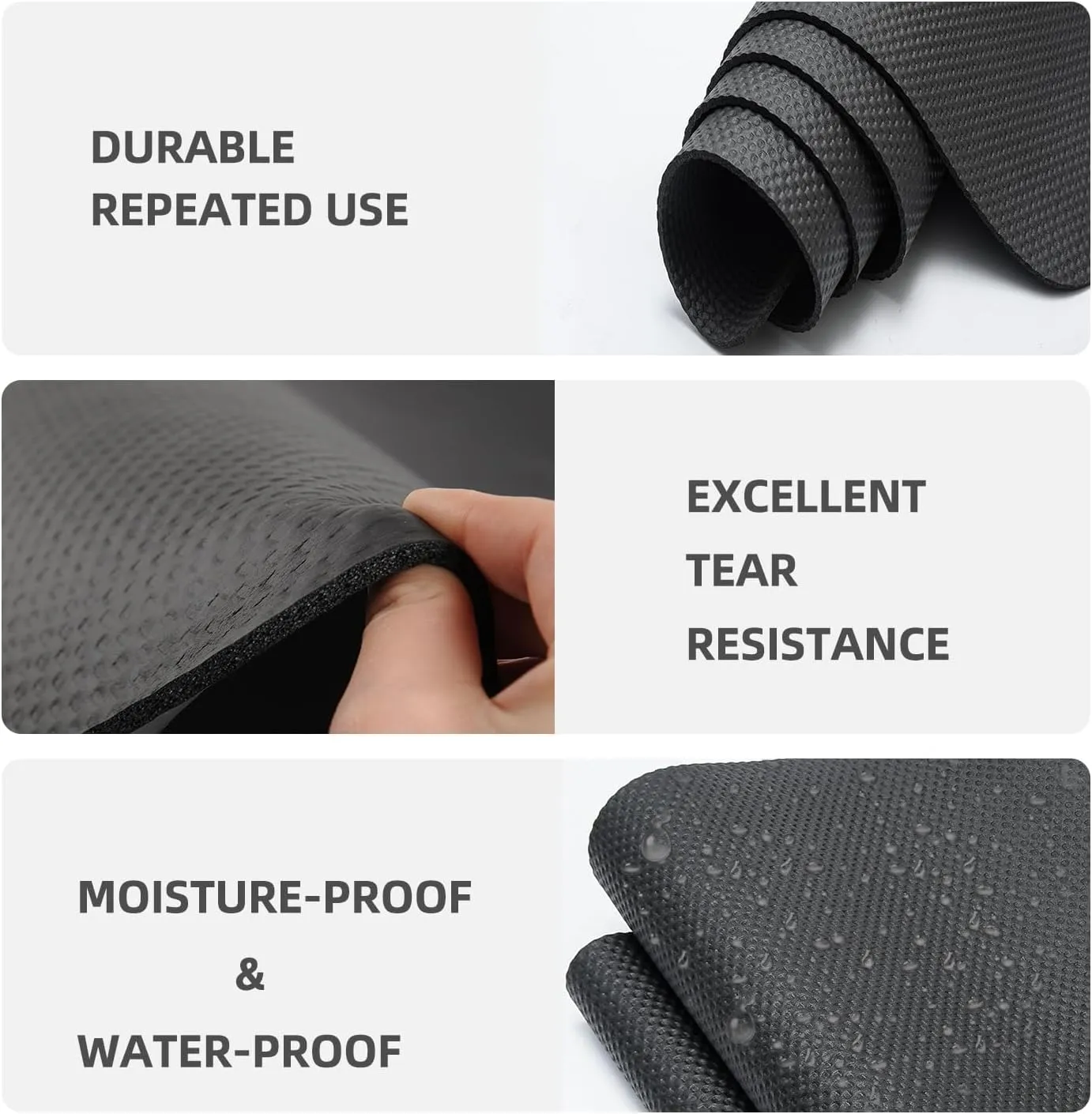 Bike Mat,Treadmill Mat,For Walking Pad,Elliptical,Exercise Bikes, Stationary Cycles,Spin Bike,Under Exercise Bike Trainer Pad for Indoor Stationary Gym Fitness Equipment Hardwood Floor Protector
