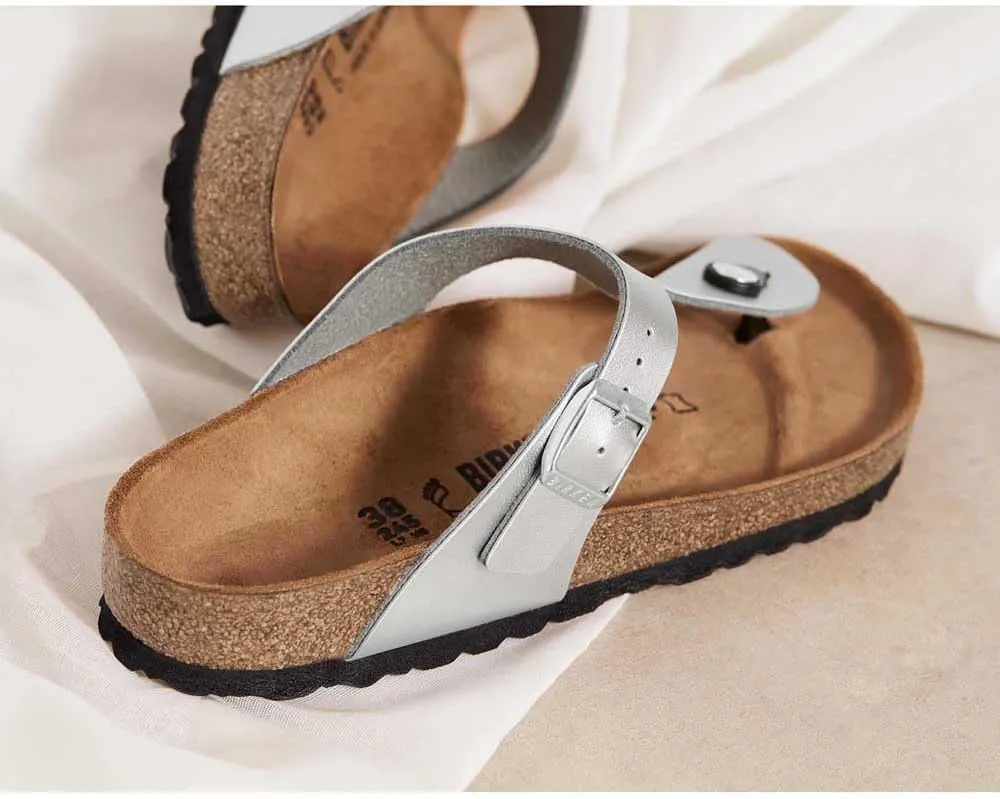Birkenstock Unisex-Adult Thong Gizeh Gold Bf R