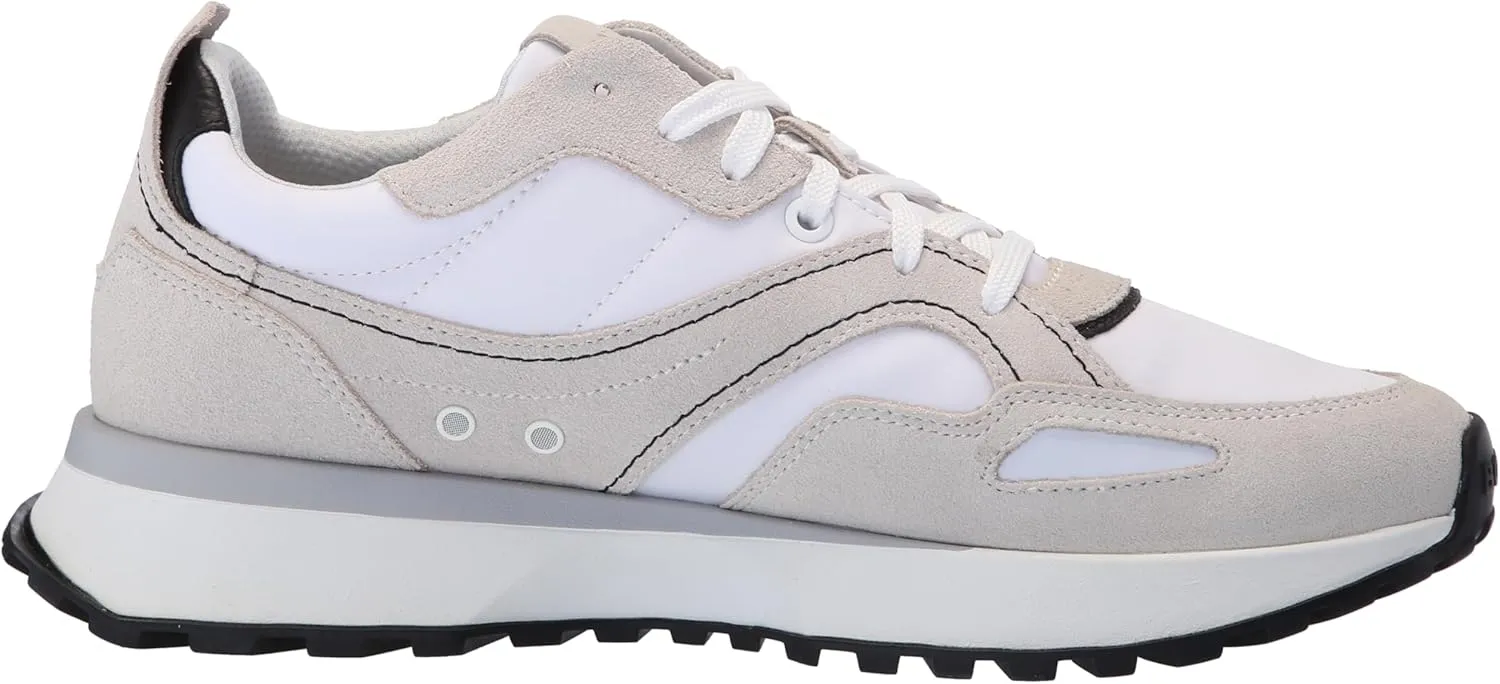 BOSS Men's Side Logo Suede and Nylon Sporty Inspired Sneaker