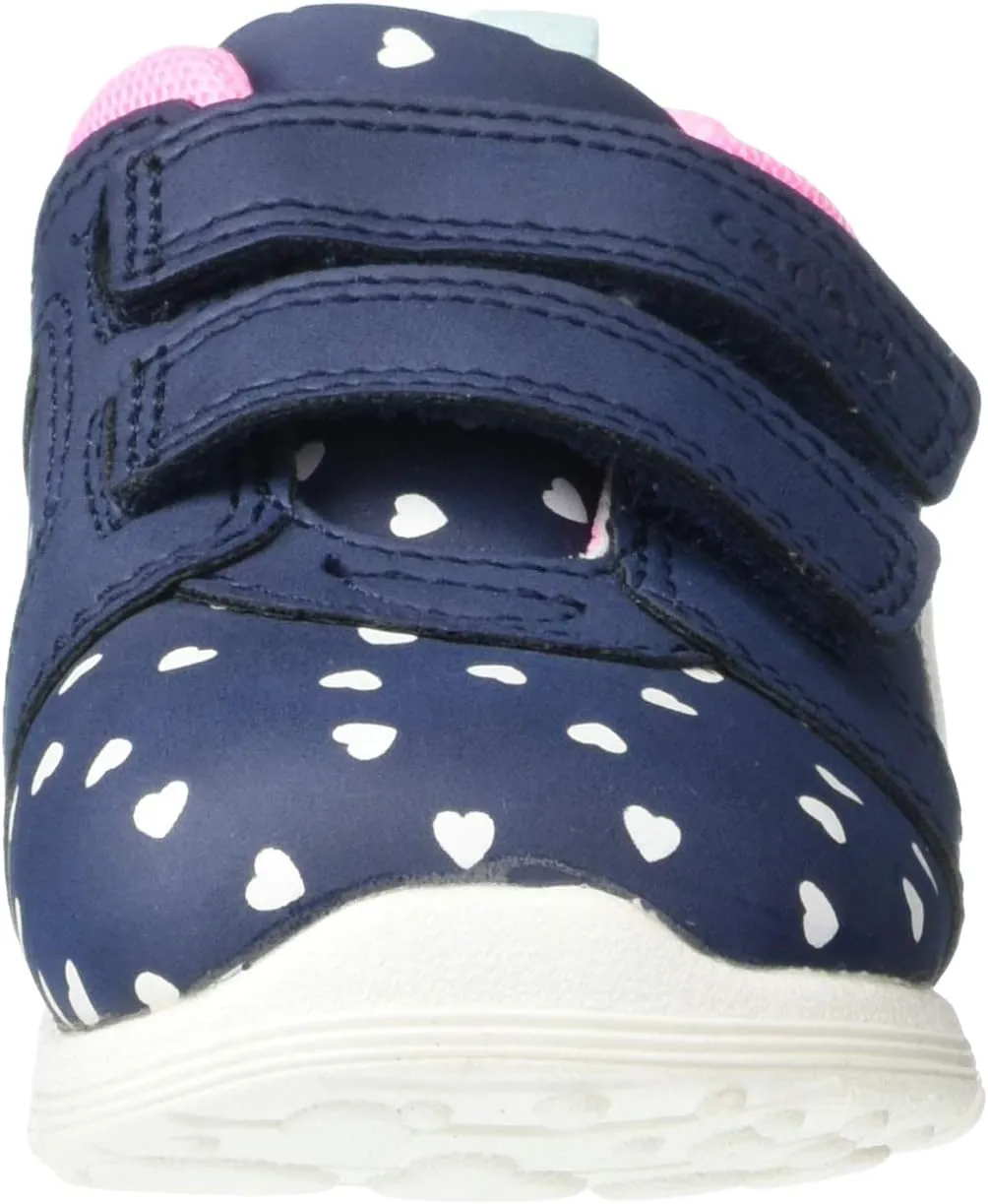 Carter's Baby-Boy's Relay Double Strap Athletic Sneaker First Walker Shoe