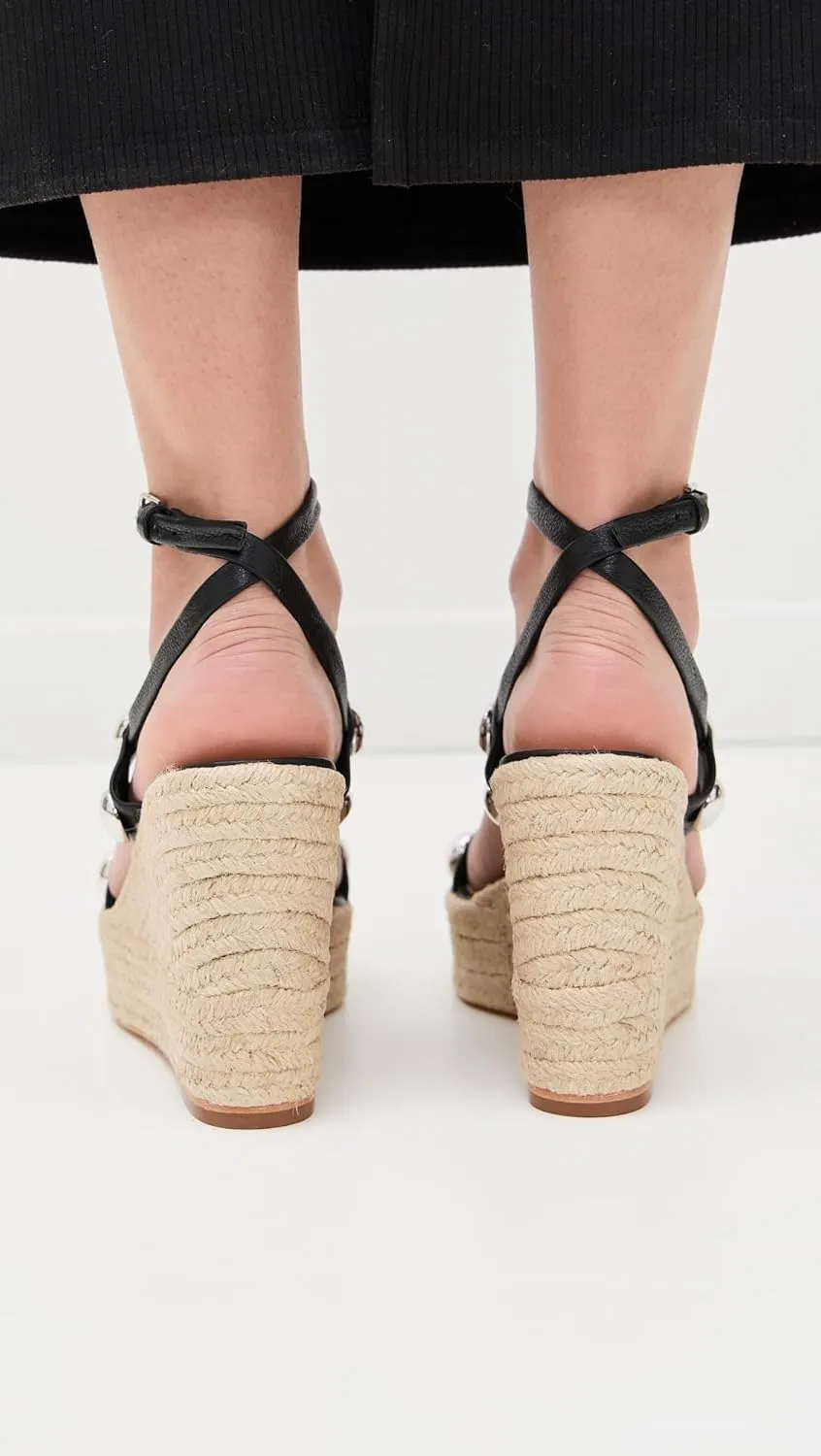 Cinq à Sept Women's Georgia Studded Wedge Espadrilles