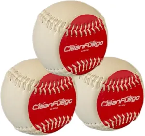 CleanFuego® Starter (3-Pack) – Baseball Leather Spinners Pitch Training Spin Throwing Trainer