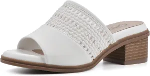 CLIFFS BY WHITE MOUNTAIN Women's Corley Block Heeled Sandal