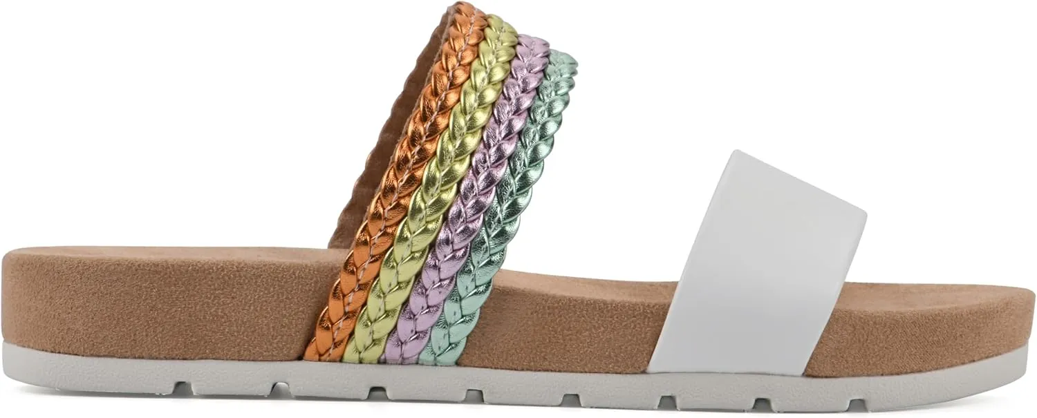 CLIFFS BY WHITE MOUNTAIN Women's Tactful Slide Sandal