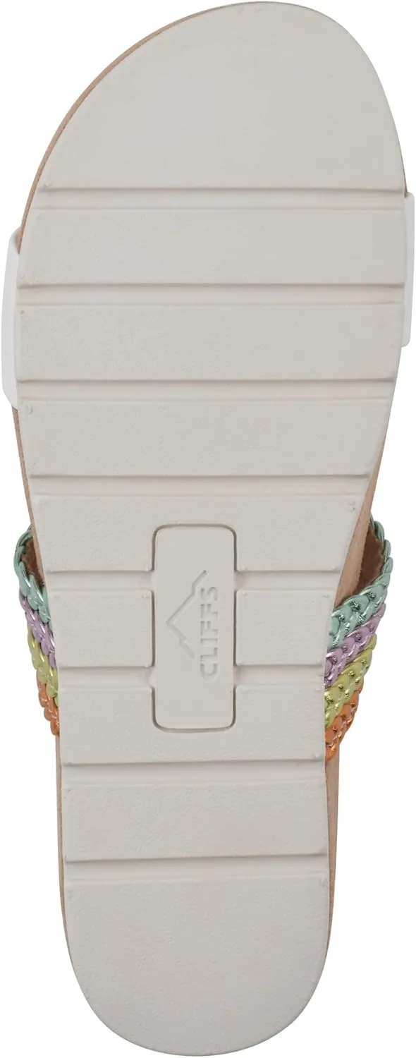 CLIFFS BY WHITE MOUNTAIN Women's Tactful Slide Sandal