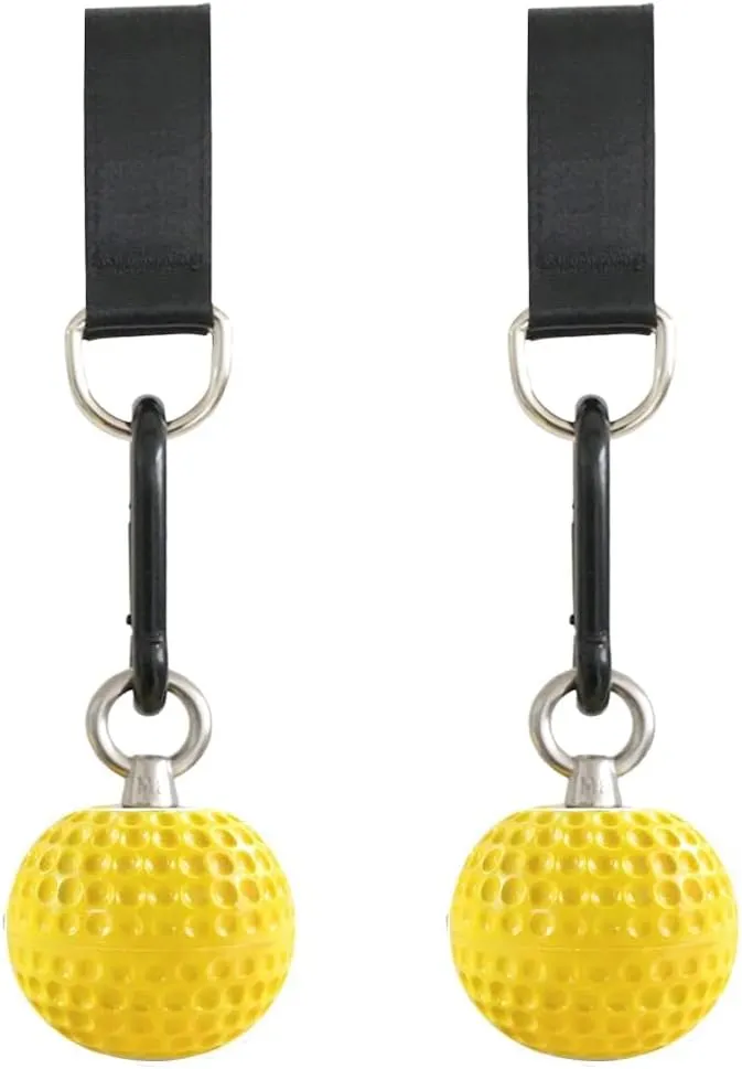 Climbing Pull Up Power Ball Hold Grips - Durable and Non-Slip Hand Grips Strength Trainer Exerciser for Bouldering, Pull-up, Kettlebells, Fitness, Workout