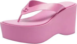 Coach Women's Sculpted C Platform Flip Flop