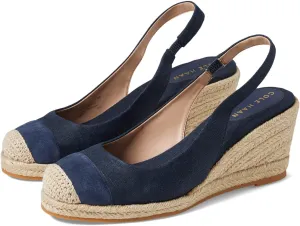 Cole Haan Women's Cloudfeel Espadrille Wedge Slingback 80 Mm