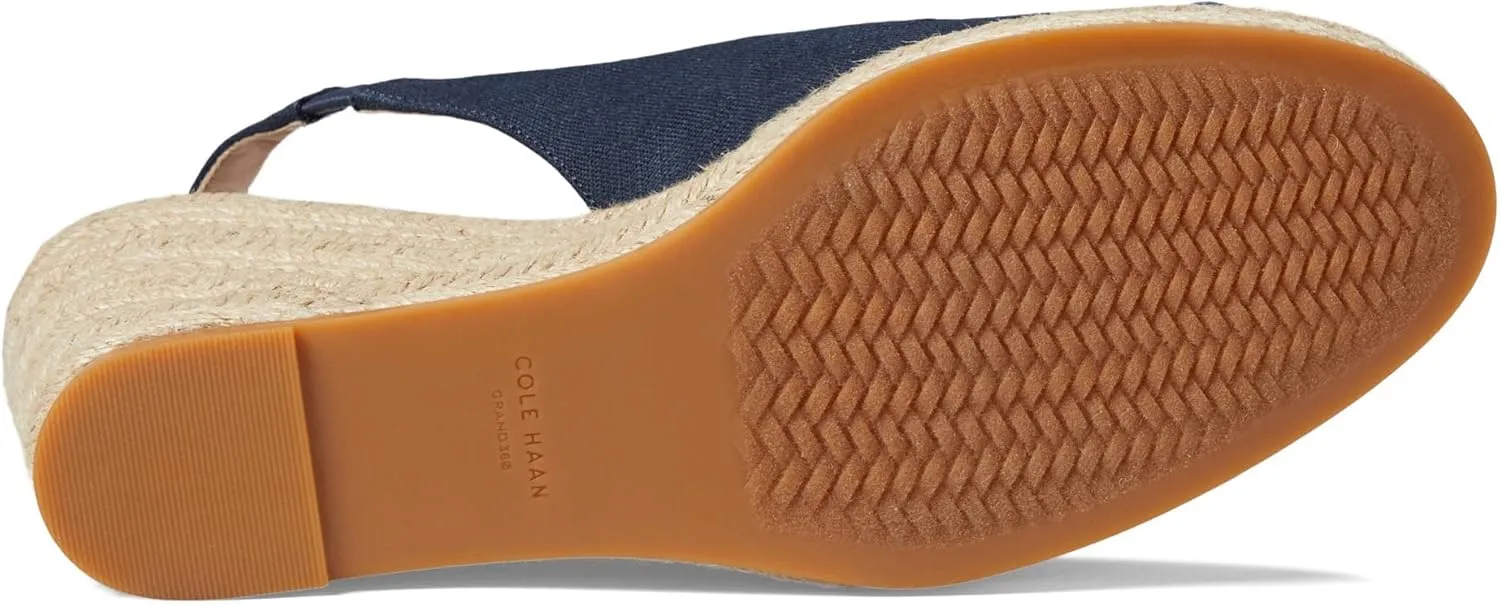 Cole Haan Women's Cloudfeel Espadrille Wedge Slingback 80 Mm