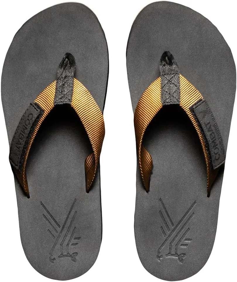 Combat Flip Flops Men's Coyote Floperator Ergo