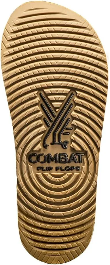 Combat Flip Flops Men's Coyote Floperator Ergo
