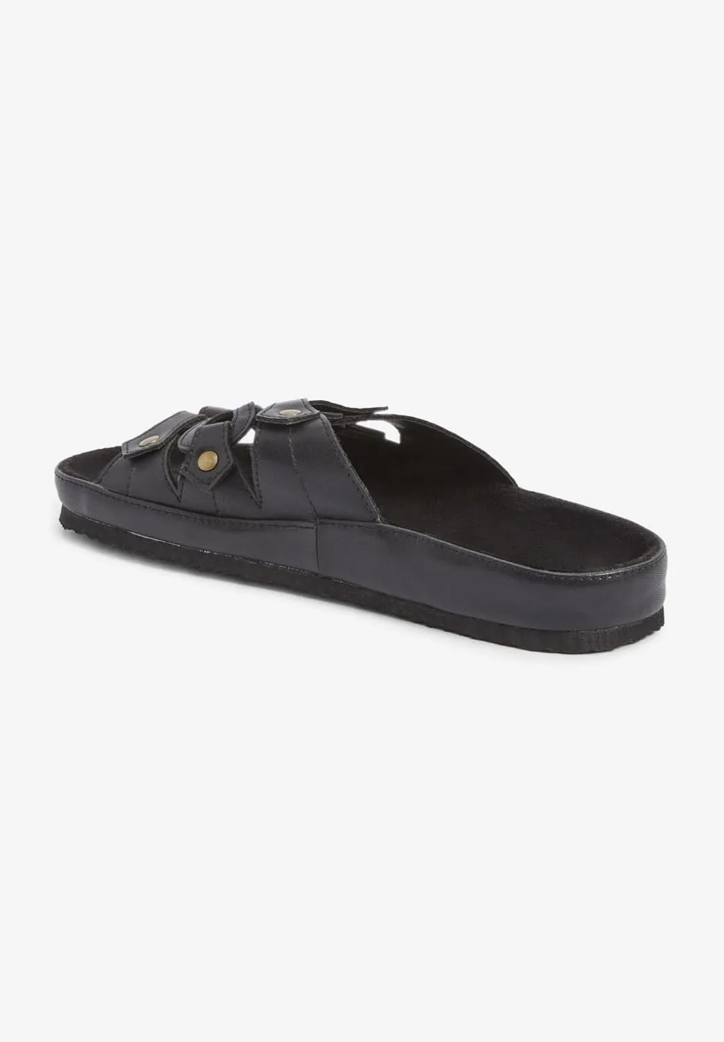 Comfortview Women's The Summer Slip On Footbed Sandal (Wide Widths Available)