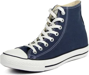 Converse Mens All Star Hi Top Chuck Taylor Chucks Sneaker Trainer - Navy - 7