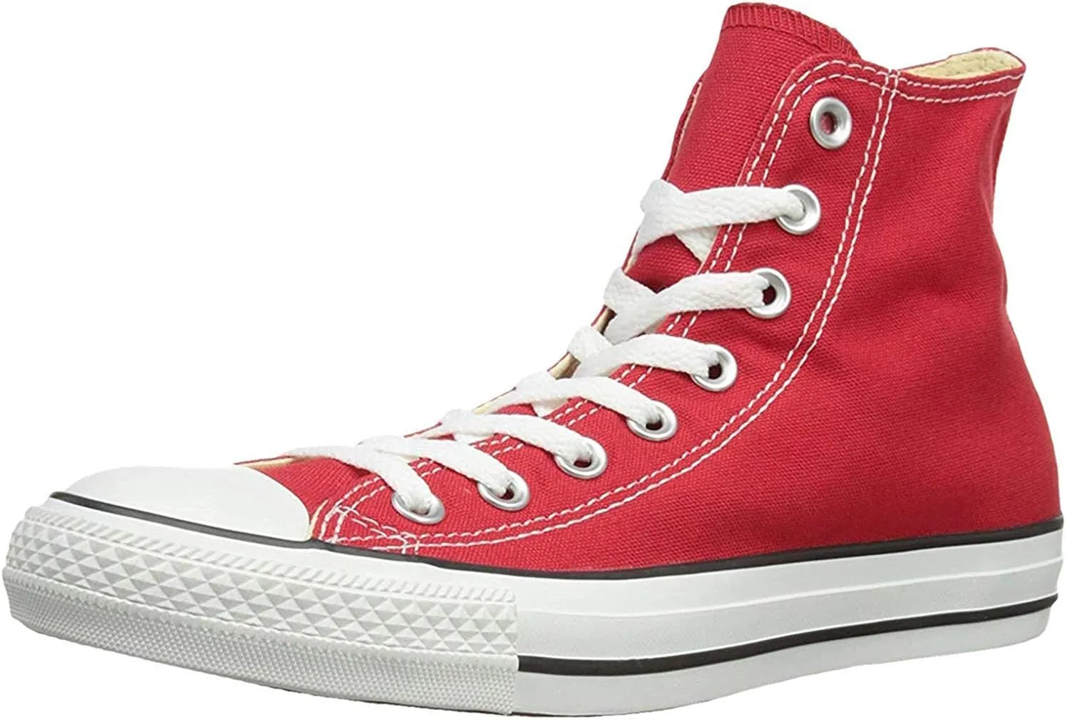 Converse Mens All Star Hi Top Chuck Taylor Chucks Sneaker Trainer - Red - 9