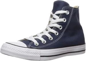 Converse Unisex Chuck Taylor All Star High Top Sneakers Navy, US Men's 12 / Women's 14