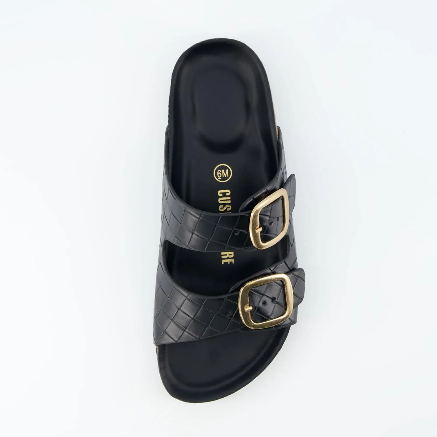 CUSHIONAIRE Women's Lang Cork footbed Sandal with  Comfort