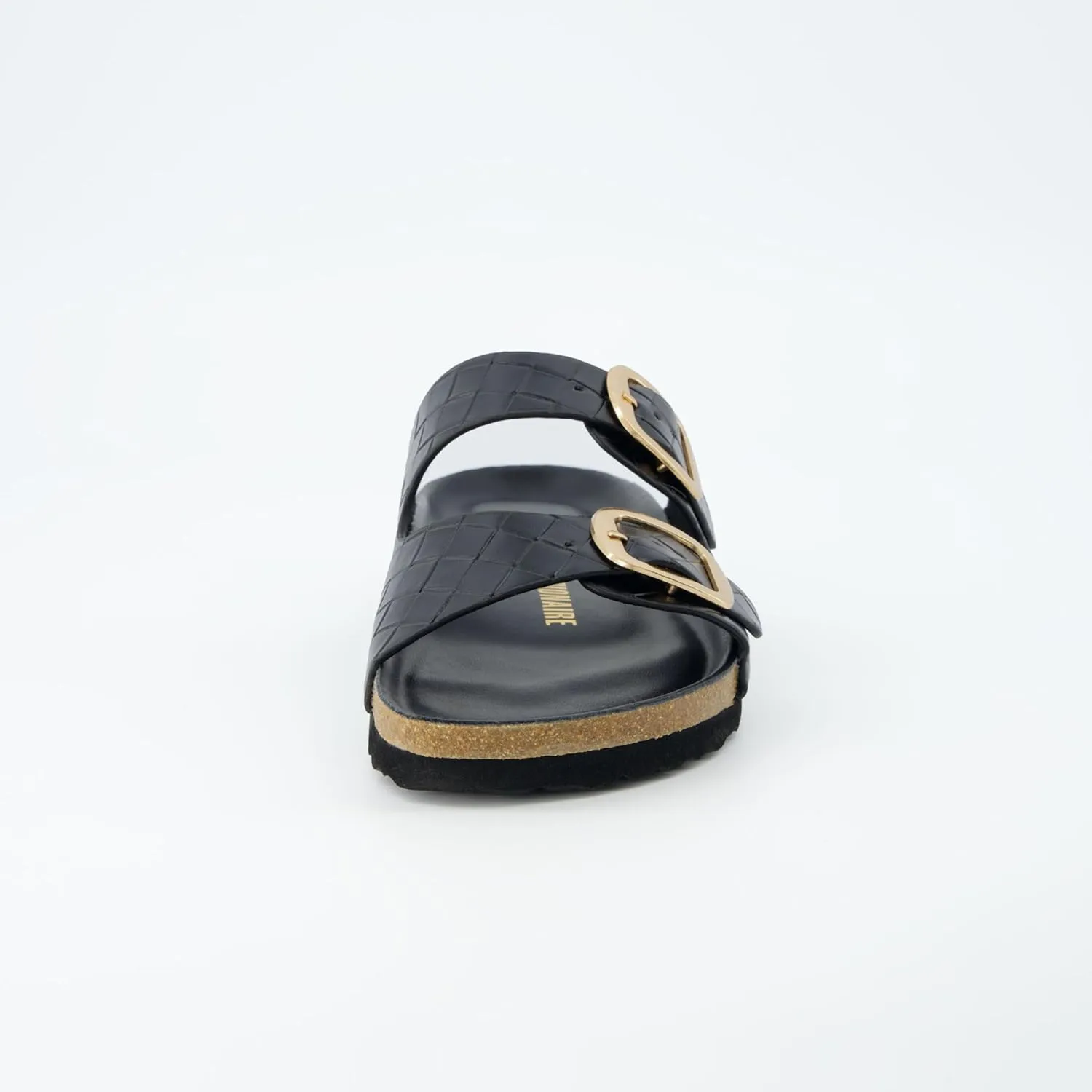 CUSHIONAIRE Women's Lang Cork footbed Sandal with  Comfort