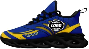 Custom Men's Running Shoes Lightweight Athletic Cushion Team Sports Sneaker Jogging Training Baseball Tennis Shoes