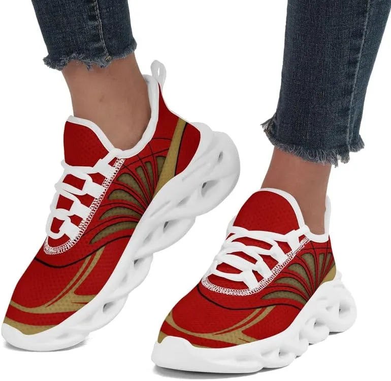 Custom Men's Running Shoes Lightweight Athletic Cushion Team Sports Sneaker Jogging Training Baseball Tennis Shoes