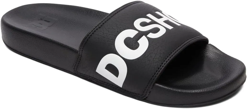 DC Men's Slide Sandal Flip Flop