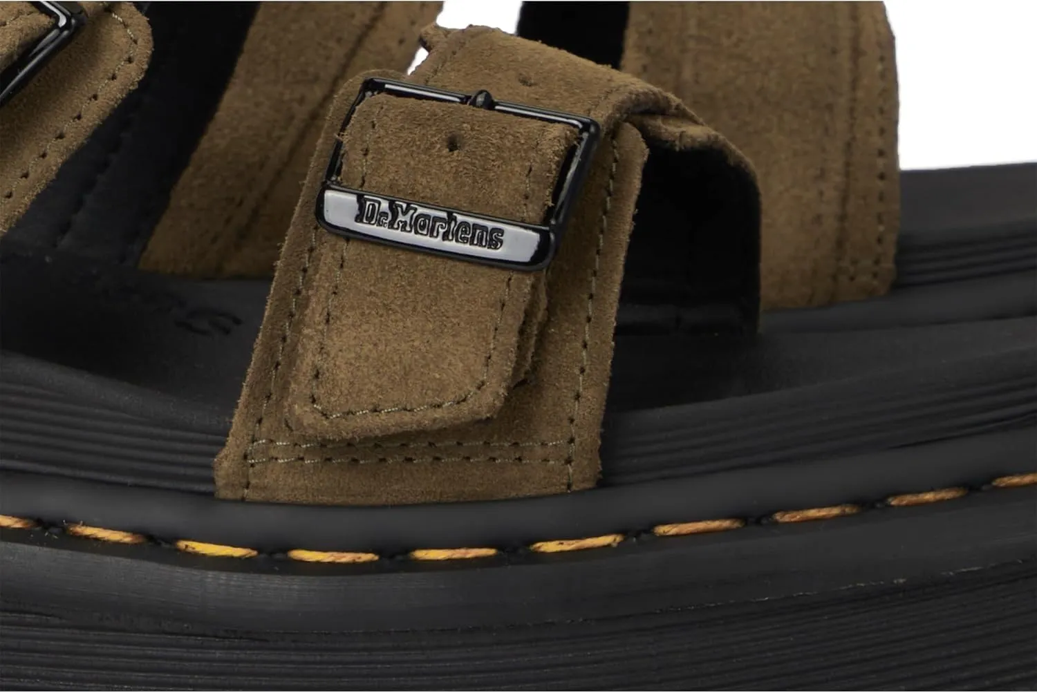 Dr. Martens Unisex Myles Black Brando Sandal