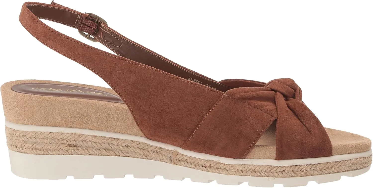 Easy Street Women's Dot Wedge Sandal