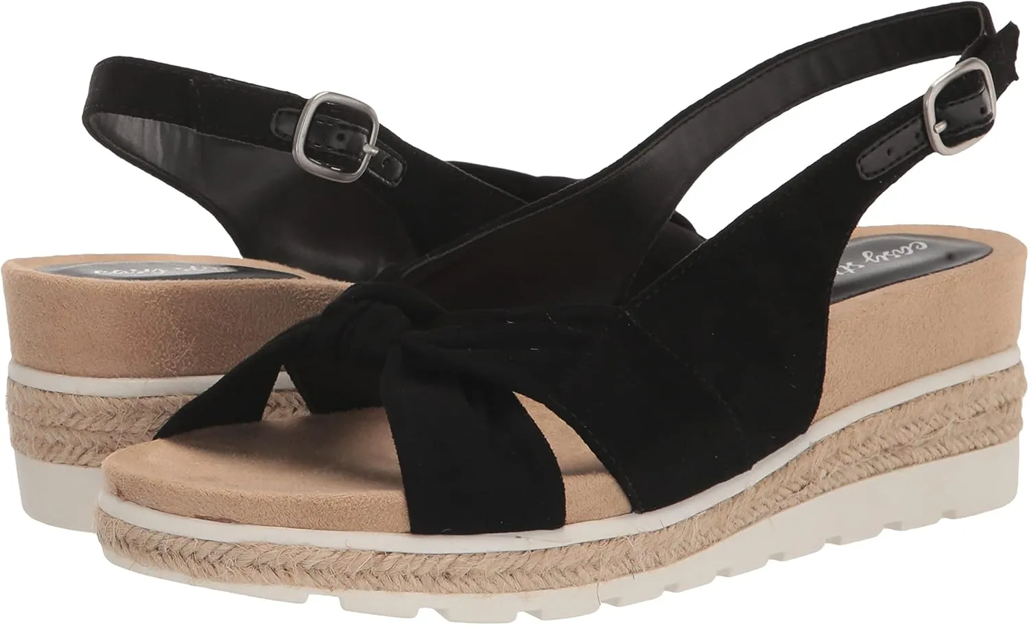 Easy Street Women's Dot Wedge Sandal