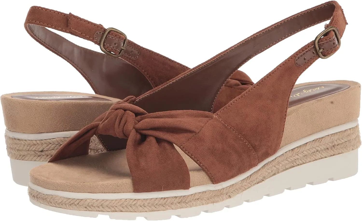 Easy Street Women's Dot Wedge Sandal