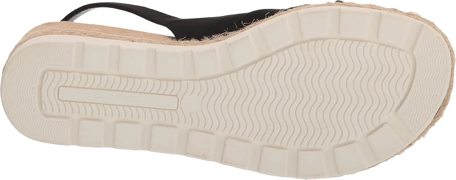 Easy Street Women's Dot Wedge Sandal
