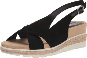 Easy Street Women's Dot Wedge Sandal