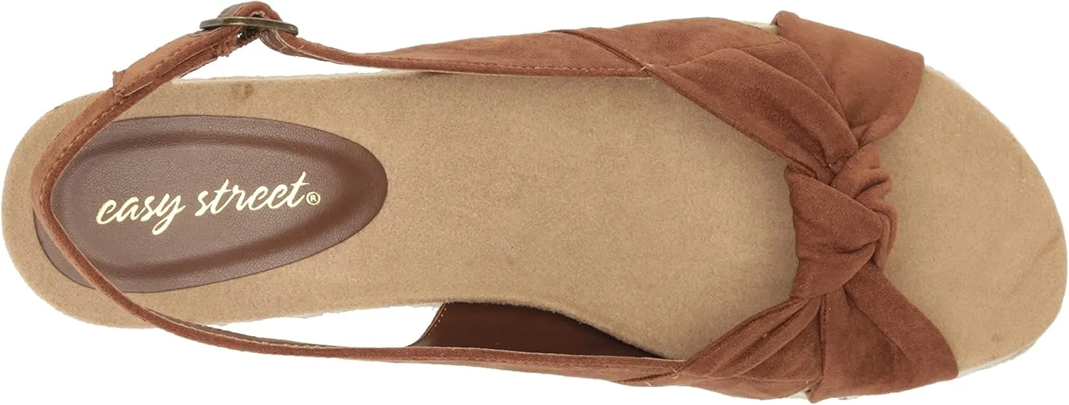 Easy Street Women's Dot Wedge Sandal