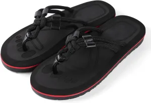 eBigvalue Anti-Skid Weatherproof Comfortable Flip Flop Sandle for Men, Boys for Home, Outdoor, Travel