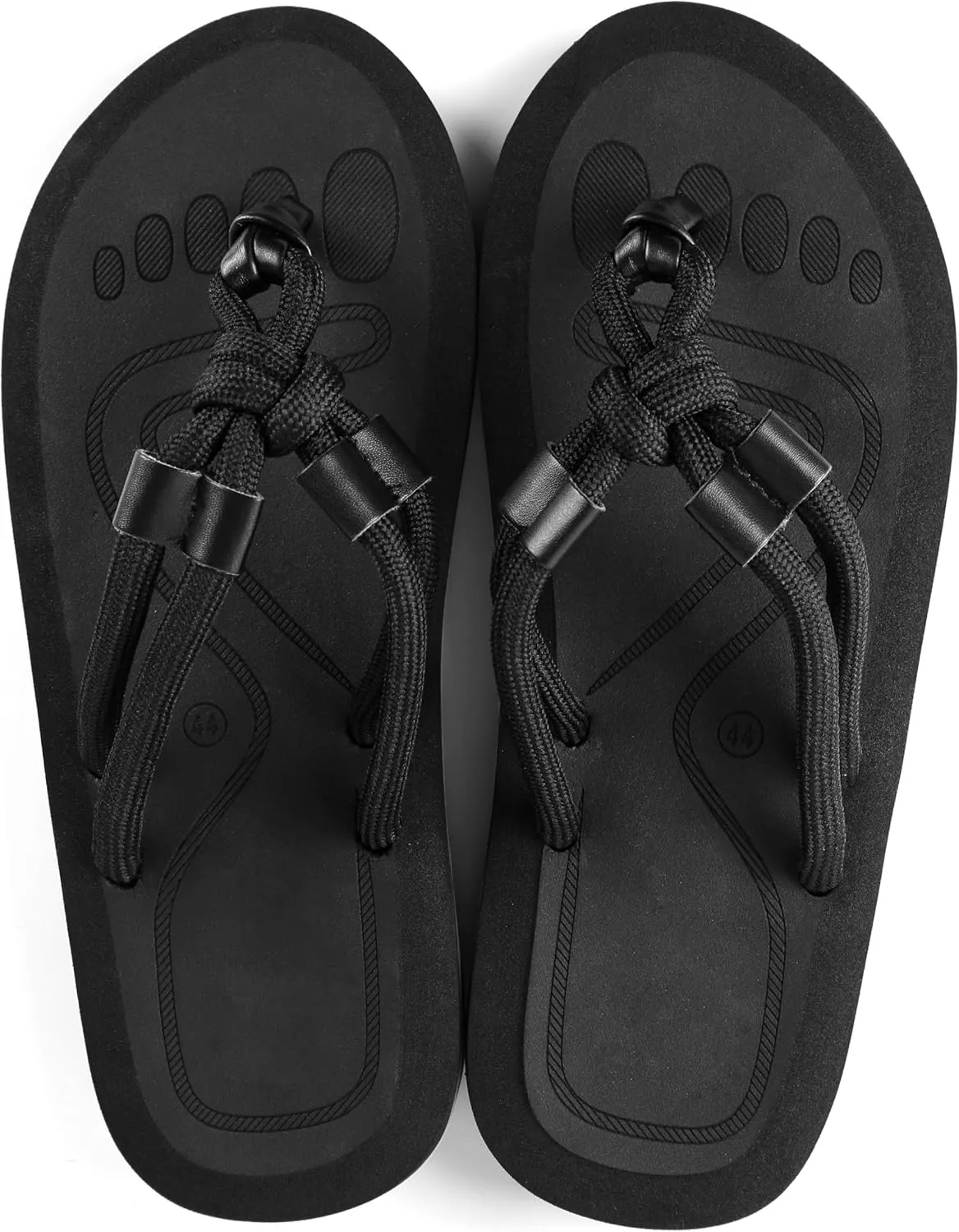 eBigvalue Anti-Skid Weatherproof Comfortable Flip Flop Sandle for Men, Boys for Home, Outdoor, Travel