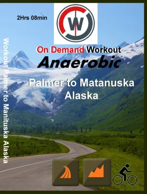 Exploring Alaska's Wild Frontier - Indoor Cycling Adventure Awaits - Scenic Climbs, Anaerobic Efforts