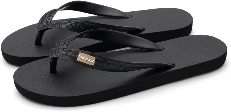 Feelgoodz Women's Classicz Core Natural Rubber Flip Flops