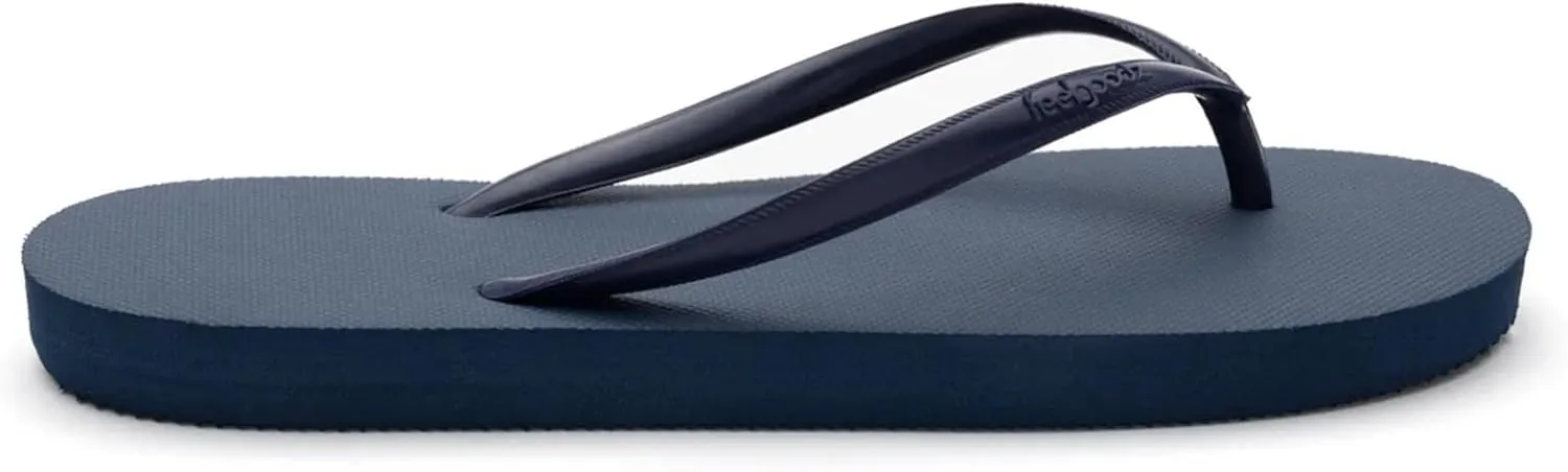 Feelgoodz Women's Slimz Core Natural Rubber Flip Flops