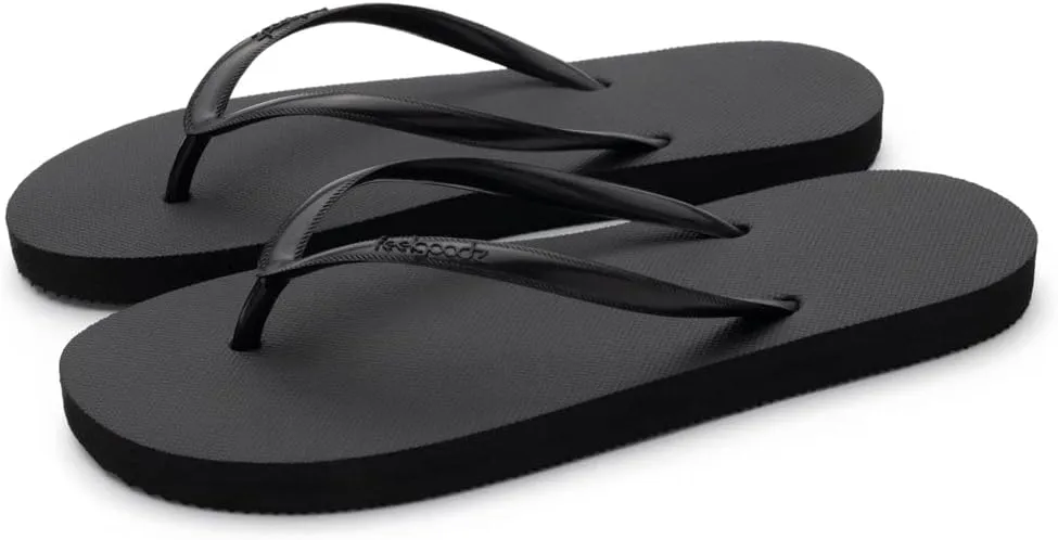 Feelgoodz Women's Slimz Core Natural Rubber Flip Flops