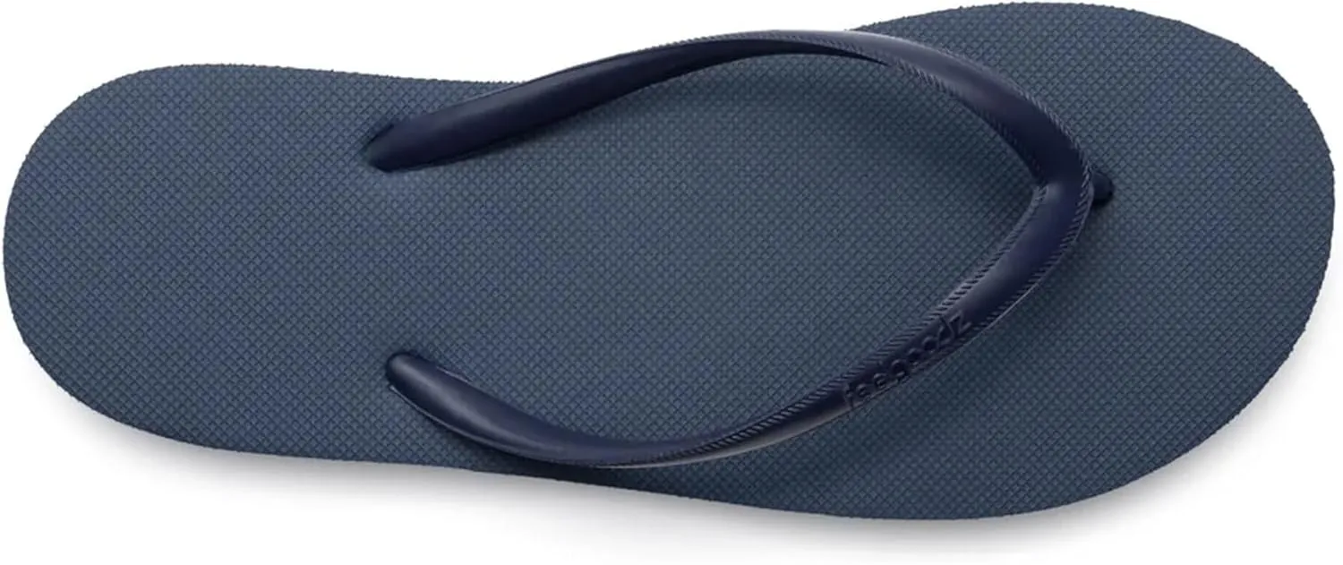 Feelgoodz Women's Slimz Core Natural Rubber Flip Flops