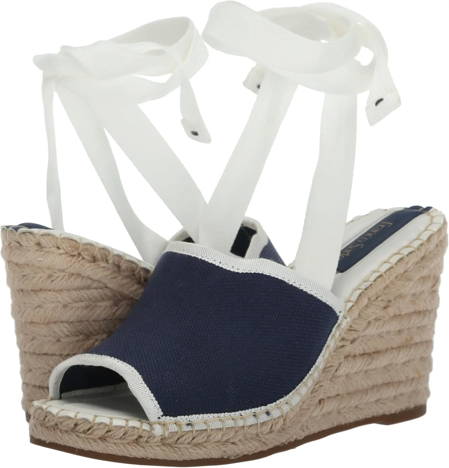 Franco Sarto Women's Sierra Lace Up Espadrille Wedges Sandal