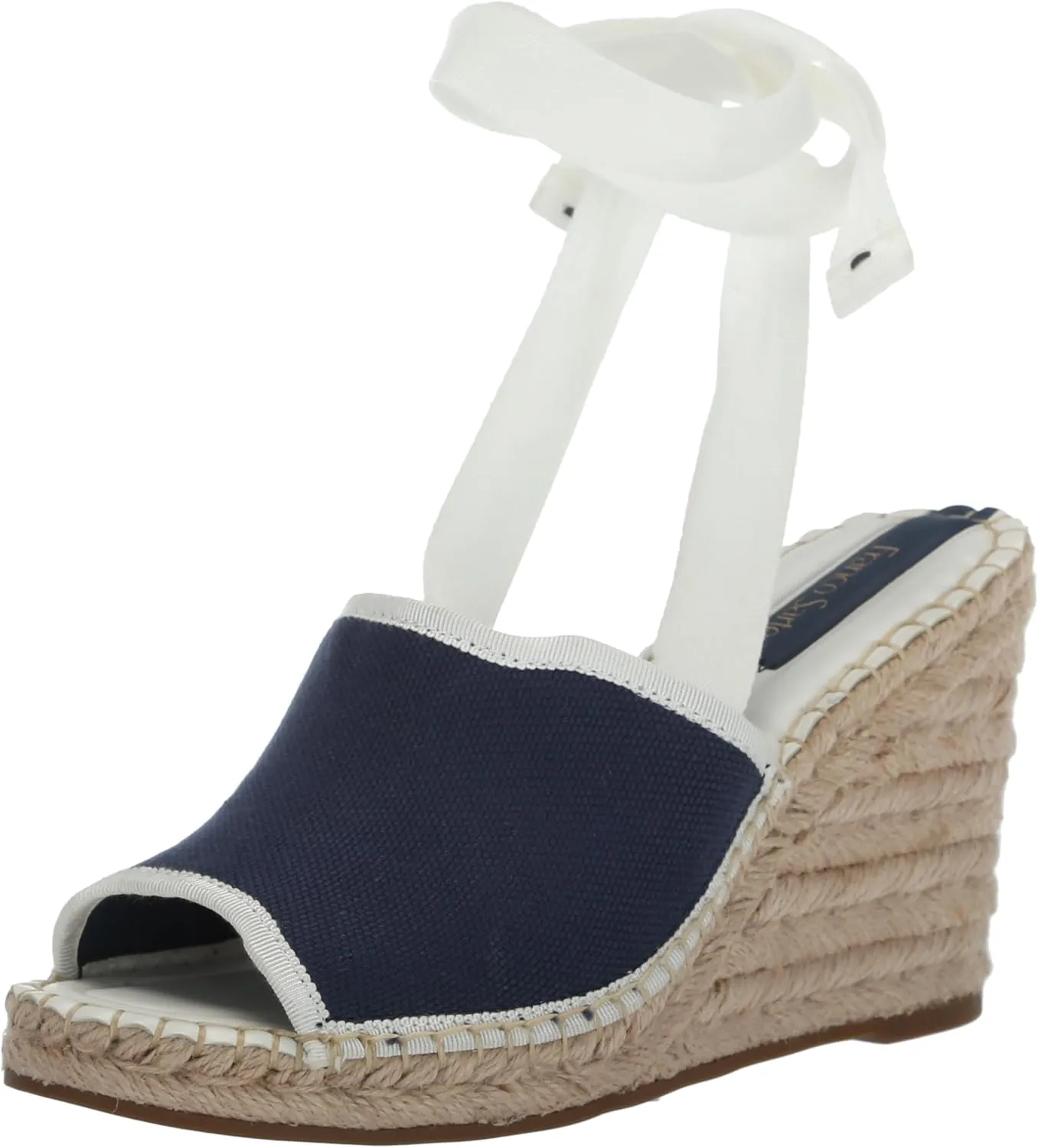 Franco Sarto Women's Sierra Lace Up Espadrille Wedges Sandal