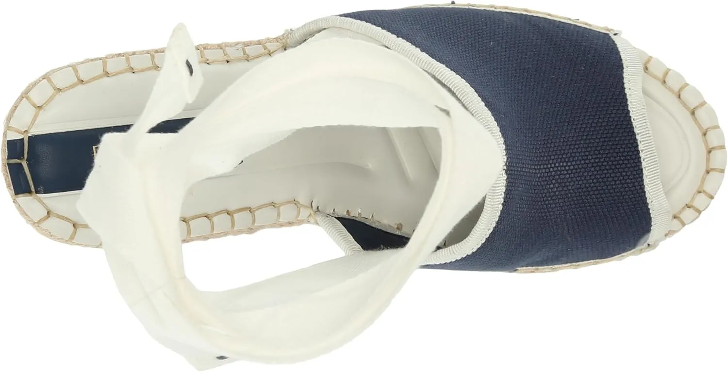 Franco Sarto Women's Sierra Lace Up Espadrille Wedges Sandal